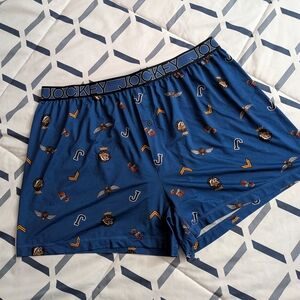 Jockey Blue Patterned Boxers